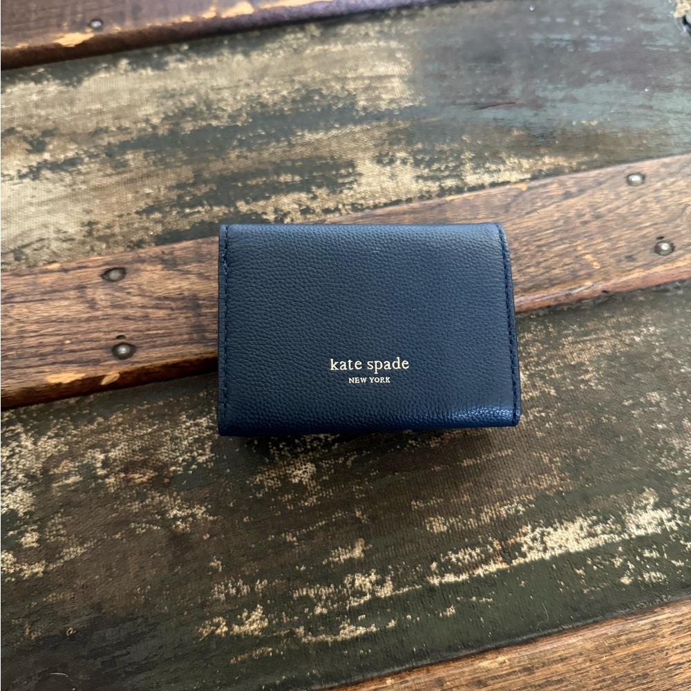 Kate Spade  Navy Leather Wallet